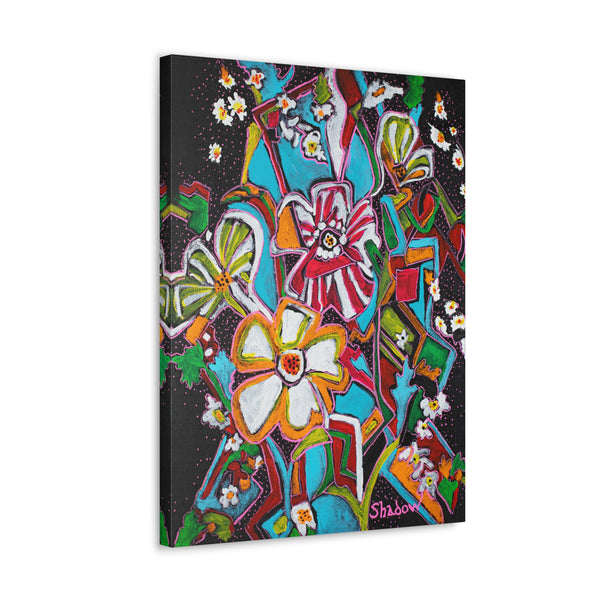 Print, Abstract Art, Folk Art, Painting, Canvas Print, Art Print, Canvas Gallery Wraps, "Mother's Day"
