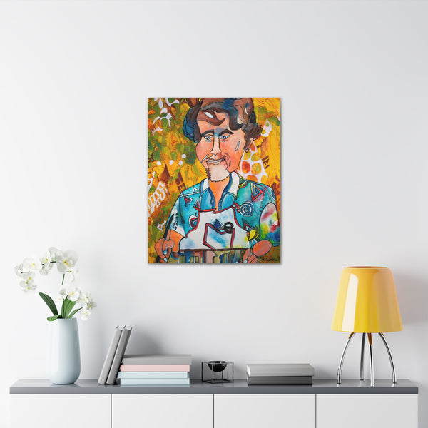 Print, Abstract Art, Folk Art, Painting, Canvas Print, Art Print, Canvas Gallery Wraps, "My Friend"