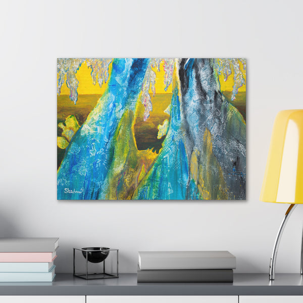 Print, Abstract Art, Folk Art, Painting, Canvas Print, Art Print, Canvas Gallery Wraps