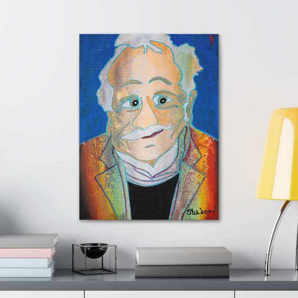 Print, Abstract Art, Folk Art, Painting, Canvas Print, Art Print, Canvas Gallery Wraps, "Moshe"