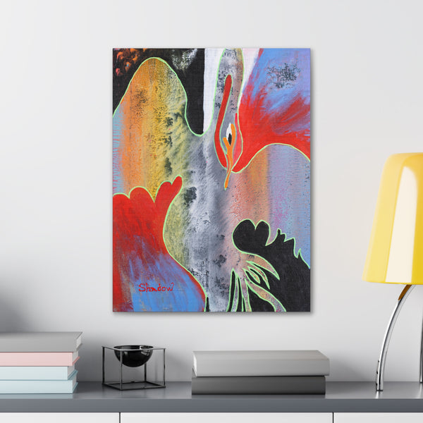Print, Abstract Art, Folk Art, Painting, Canvas Print, Art Print, Canvas Gallery Wraps