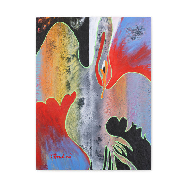 Print, Abstract Art, Folk Art, Painting, Canvas Print, Art Print, Canvas Gallery Wraps