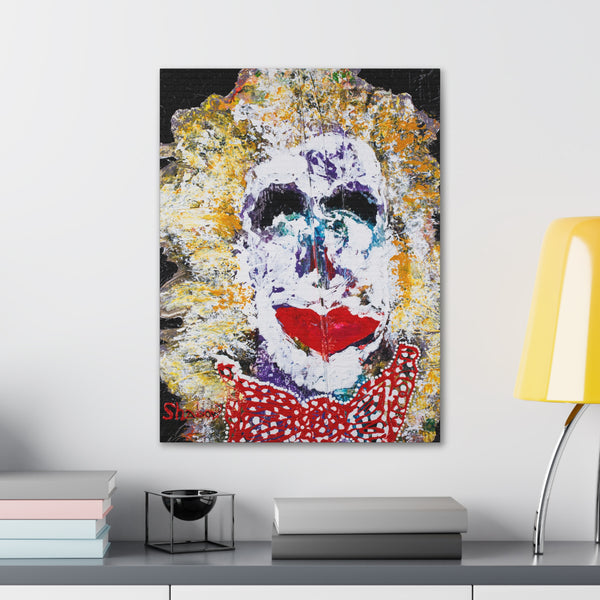 Print, Abstract Art, Folk Art, Painting, Canvas Print, Art Print, Canvas Gallery Wraps, "Artificial"