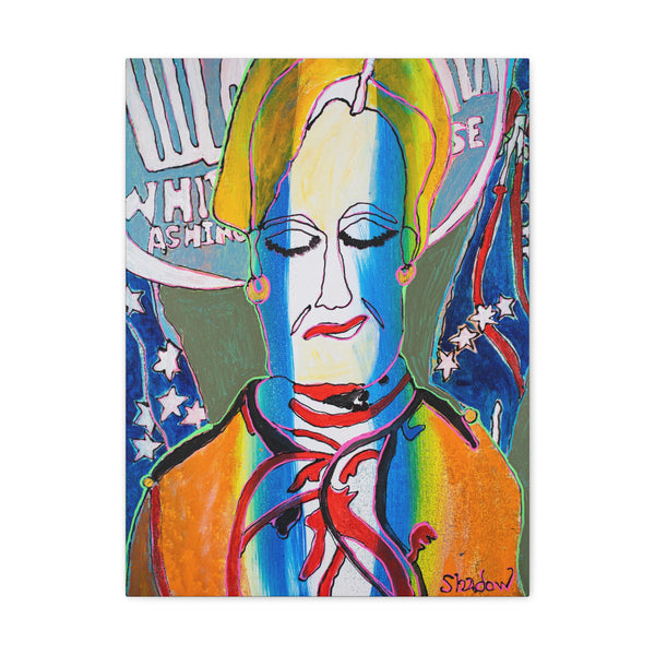 Print, Abstract Art, Folk Art, Painting, Canvas Print, Art Print, Canvas Gallery Wraps, "Deborah"