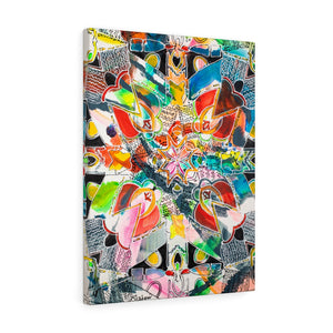 Canvas Gallery Wrap, Abstract Art, Folk Art