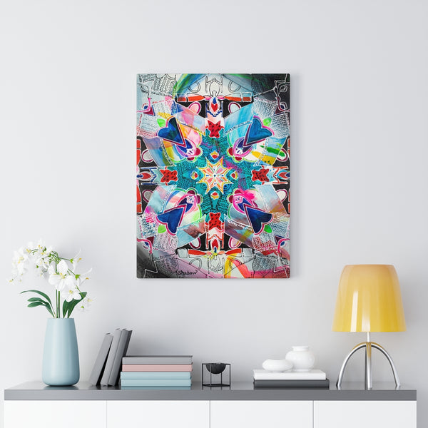 Print, Abstract Art, Folk Art, Painting, Canvas Print, Art Print, Canvas Gallery Wraps, "Pantaloons"